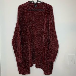 Torrid Red Marled Knit Cardigan!